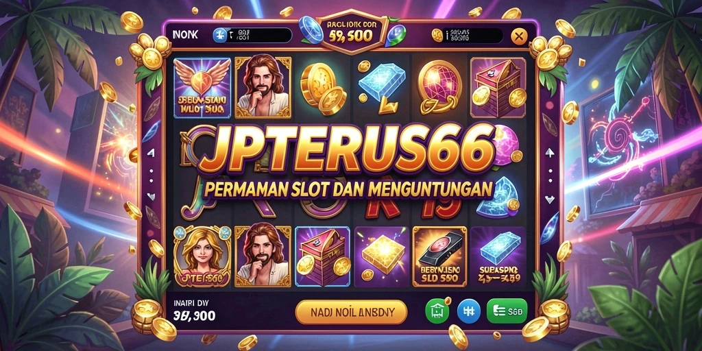 Tampilan gameplay seru dari JPTERUS66 dengan slot yang menawan.