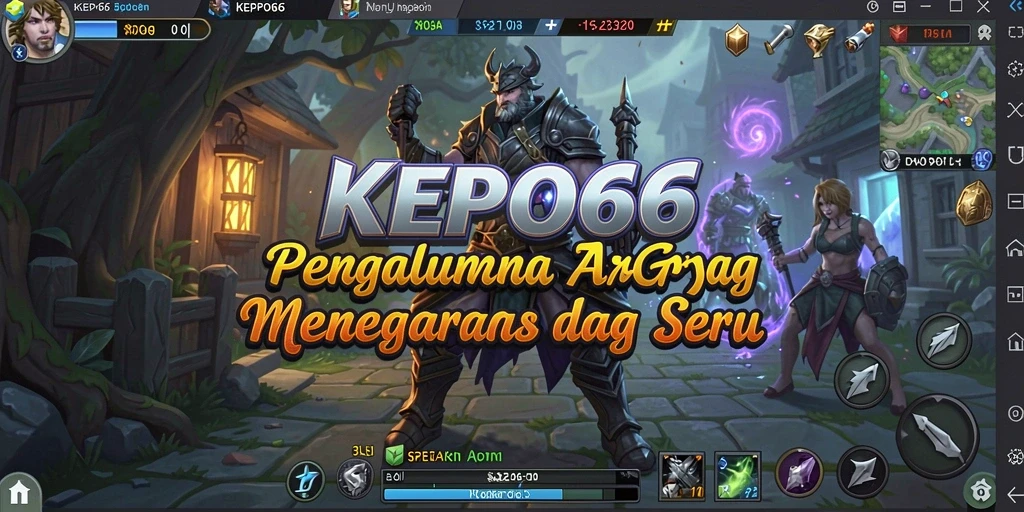 Tampilan gameplay seru dalam KEPO66 dengan aksi ARPG yang menegangkan.