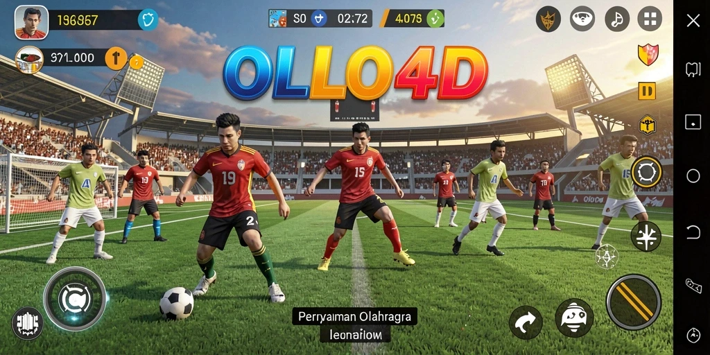 Tangkapan layar permainan <strong>OLLO4D</strong> yang menampilkan aksi olahraga yang mendebarkan.